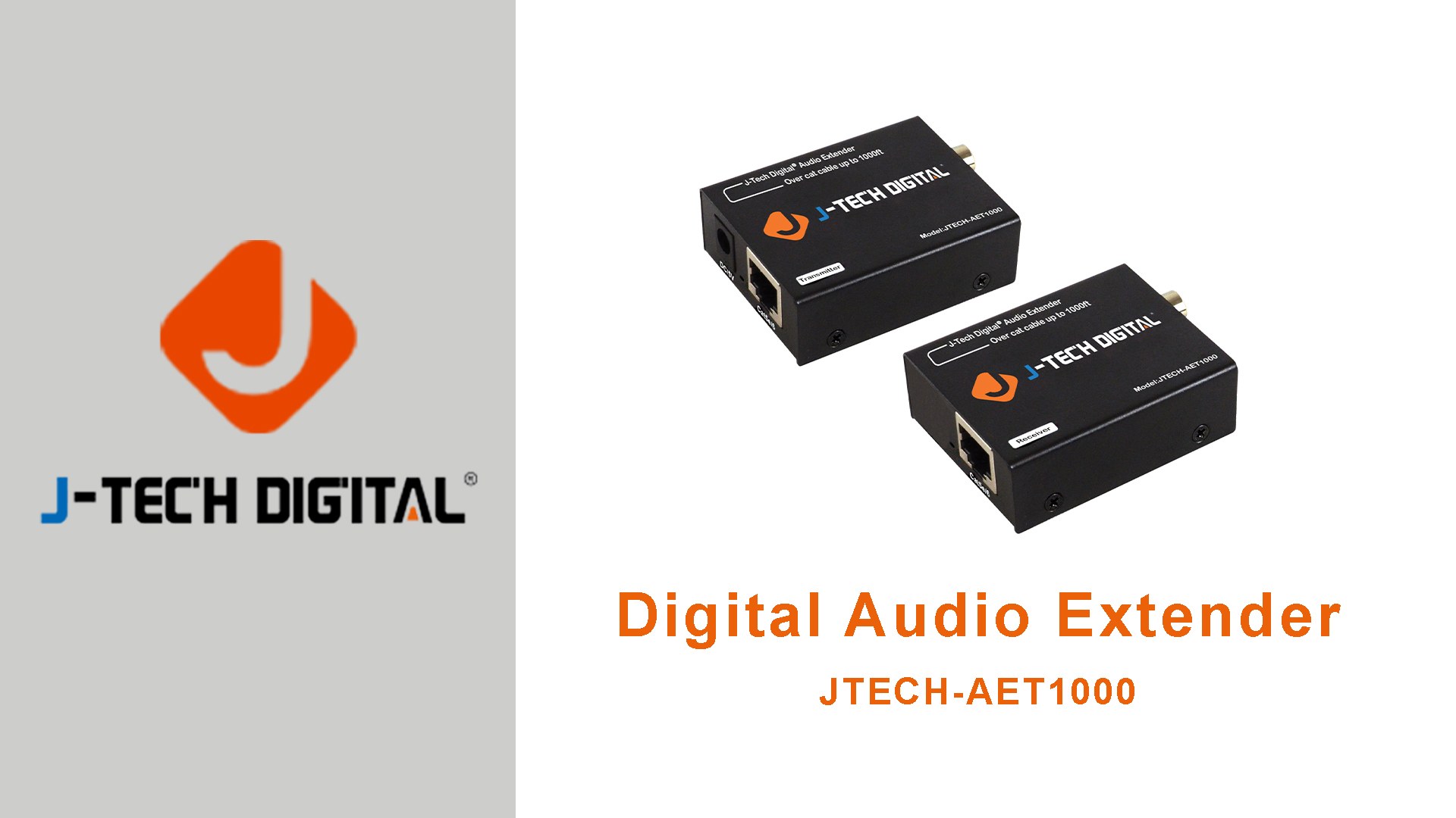 6 J+Tech+Digital+Extender+Converter+JTECH+AET1000