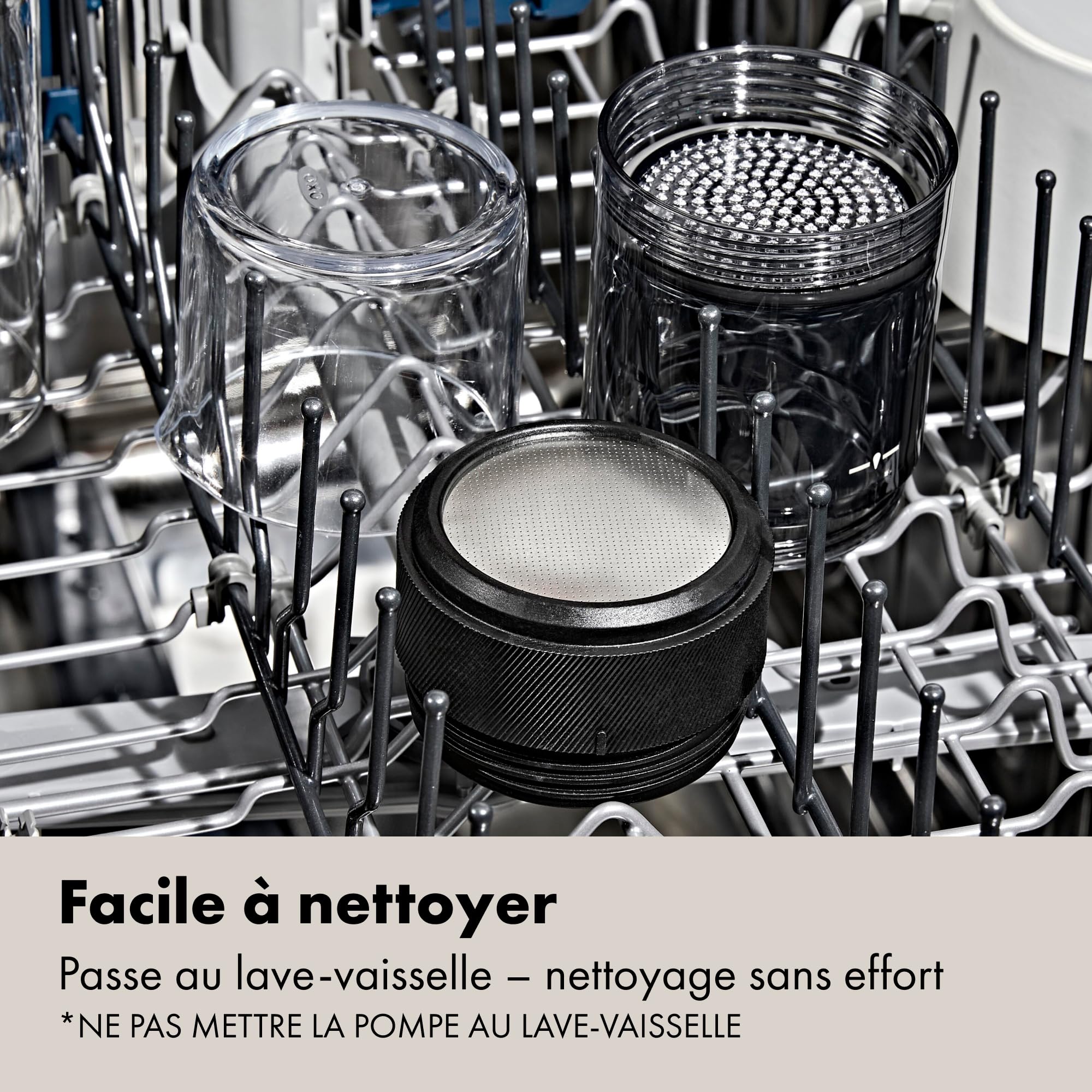OXO Brew Rapid Cafetière – cafetière manuelle portable avec filtre intégré en acier inoxydable, intensité réglable, compacte et légère, sans besoin de dosettes ni filtres en papier
