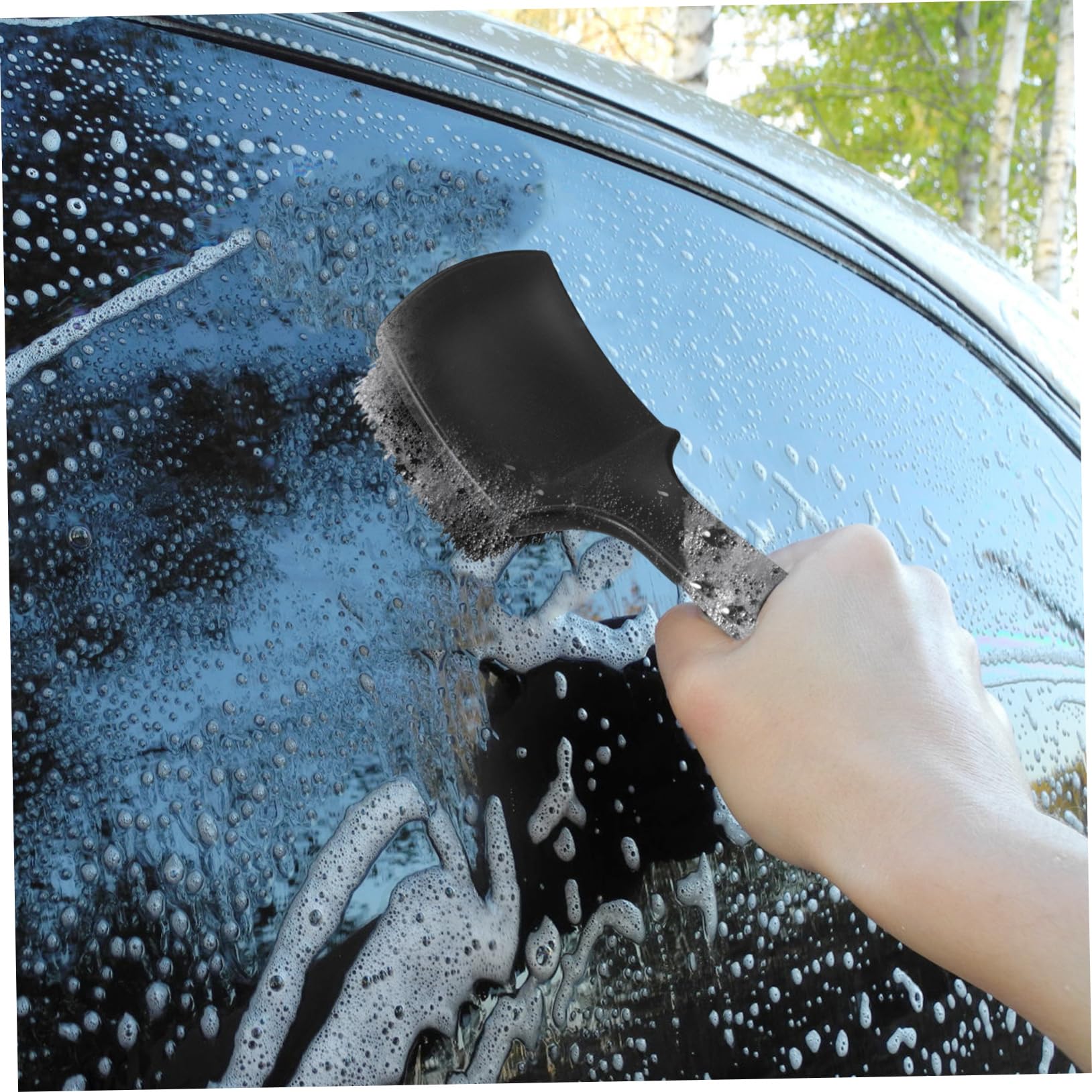 GLEAVI 3sätze Reifenbürsten Auto Reinigungsbürsten Für Felgen Und Reifen Ergonomisches Design Biegsamer Kopf Strapazierfähige Borsten Für Effektive Reinigung Für Autopflege