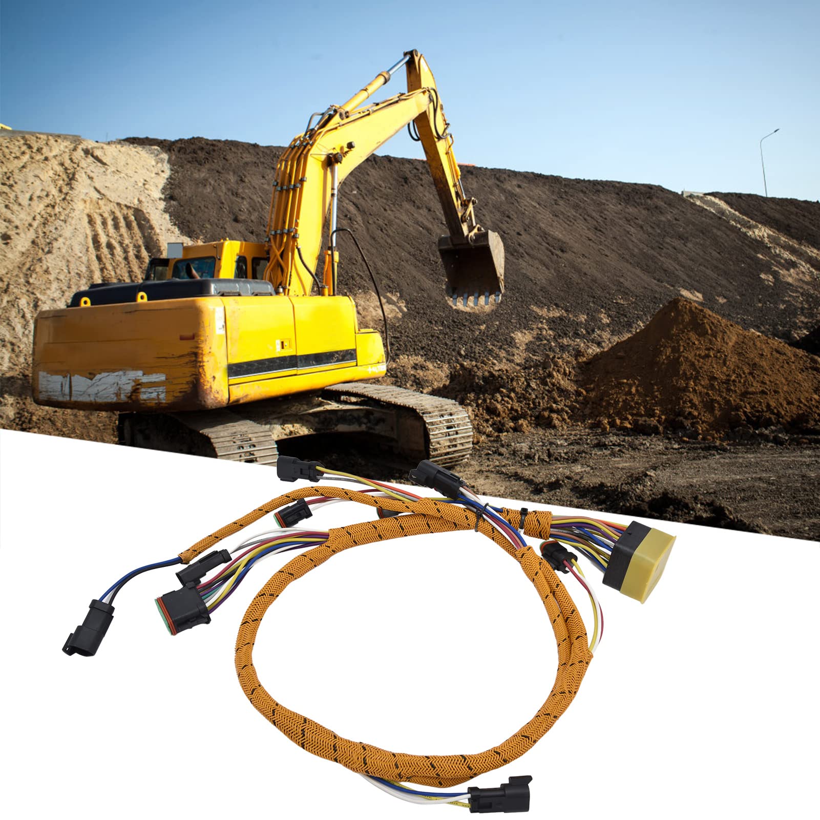 Faisceau de câbles pour excavatrice Cat E345B, OEM 117-2763, câblage Durable de Haute qualité, Installation Professionnelle, Technologie résistante à l'usure, Ajustement