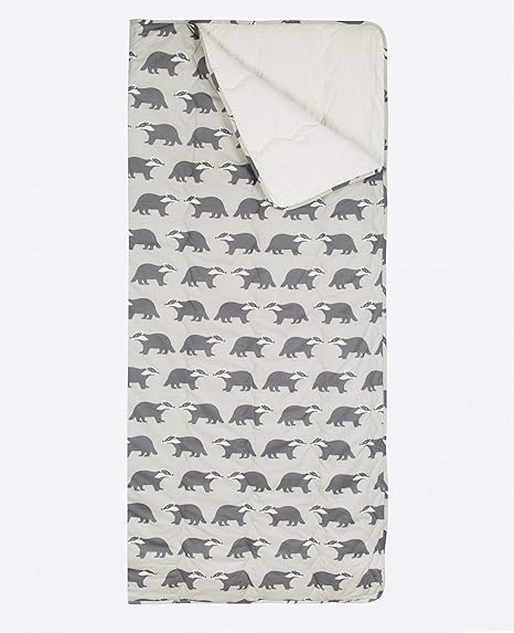 Anorak Kissing Badgers Sleeping Bag Dusky Green Amazon Co Uk Sports Outdoors