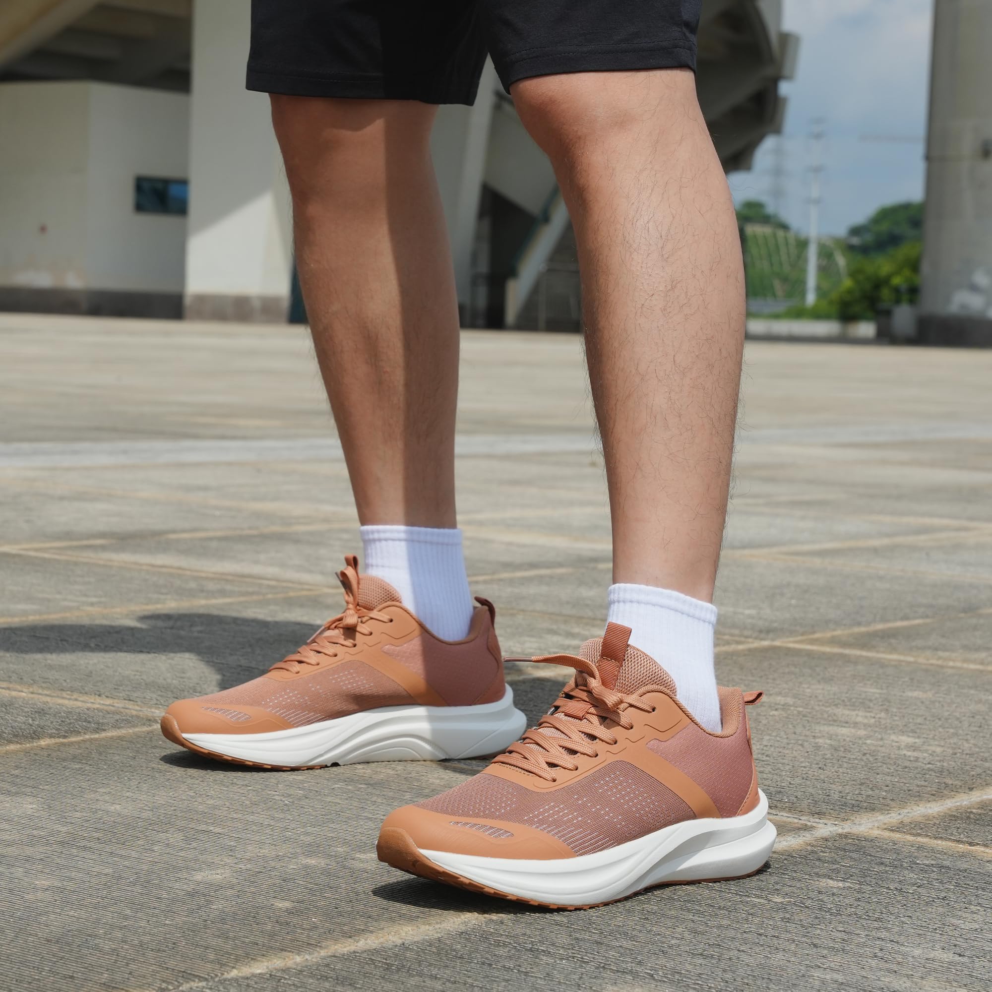 Hawkwell Męskie buty do chodzenia duże rozmiary – Antypoślizgowe sneakersy treningowe, Rozmiar EU 47, 48, 49, 50, 51, 52, 53