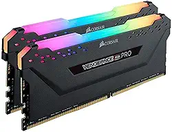 Corsair Memória de desktop Vengeance RGB Pro 32 GB (2 x 16 GB) DDR4 3000 (PC4-24000) C16 – Preto