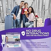 Vista 2 de Bloqueador de Partículas Aéreas en Gel Nasal para Viajeros Aéreos - Sin Medicamentos, No Irritante, Sin Somnolencia, Aprobado para Viajes en Avión