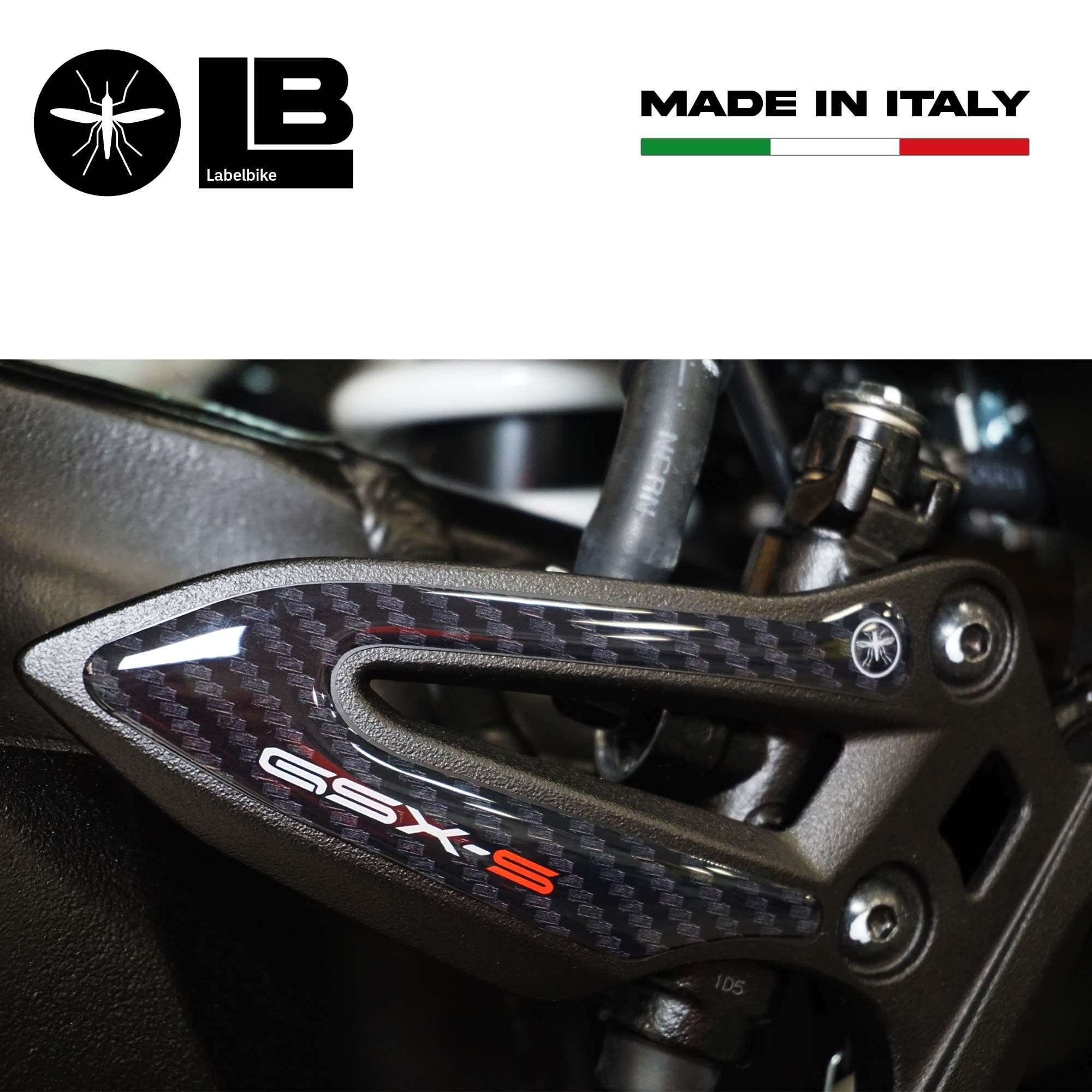 LabelBke® 3D STCKERS Schutz der Türen kompatbel mt Yamaha Trcty