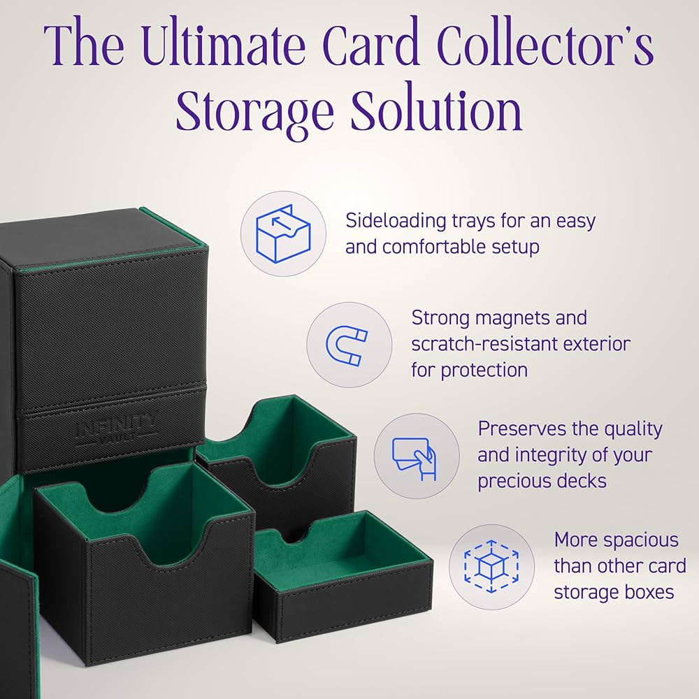 Amazon.co.jp: Infinity Vault プレミアムコマンダーデッキボックス