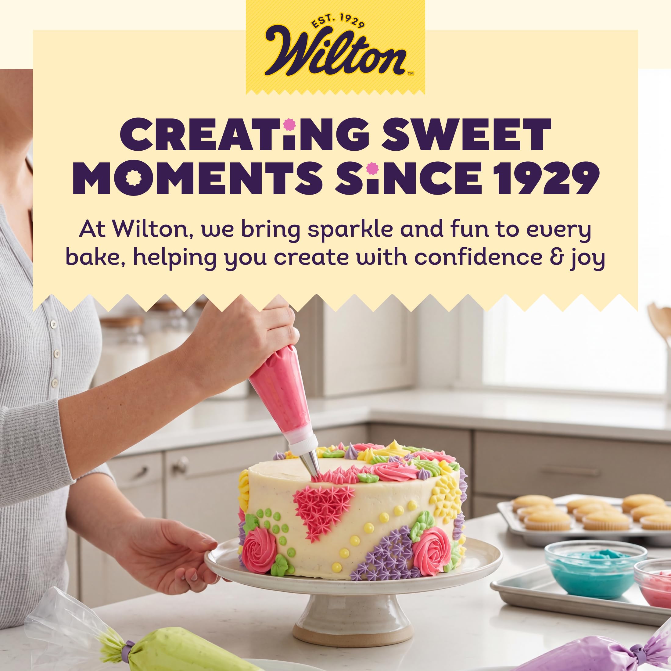 Wilton Pack de 100 poches à pâtisserie jetables 30 cm