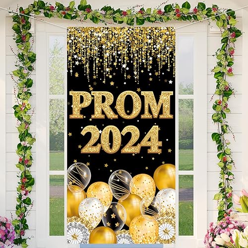 Decoraciones de graduación, cubierta de puerta de graduación, decoración de fiesta de graduación 2024, decoraciones y suministros para fiesta en el