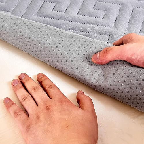 Miniatura 7 de Funda acolchada impermeable para cama de perro de espuma viscoelástica reutilizable, almohadilla de repuesto ajustable para cama de mascotas con