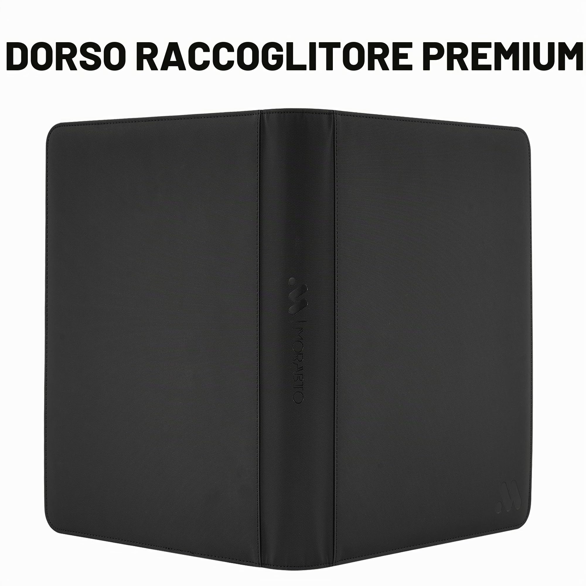 Raccoglitore per carte collezionabili, contiene fino a 1408 carte con 44 tasche, con cerniera, colore nero