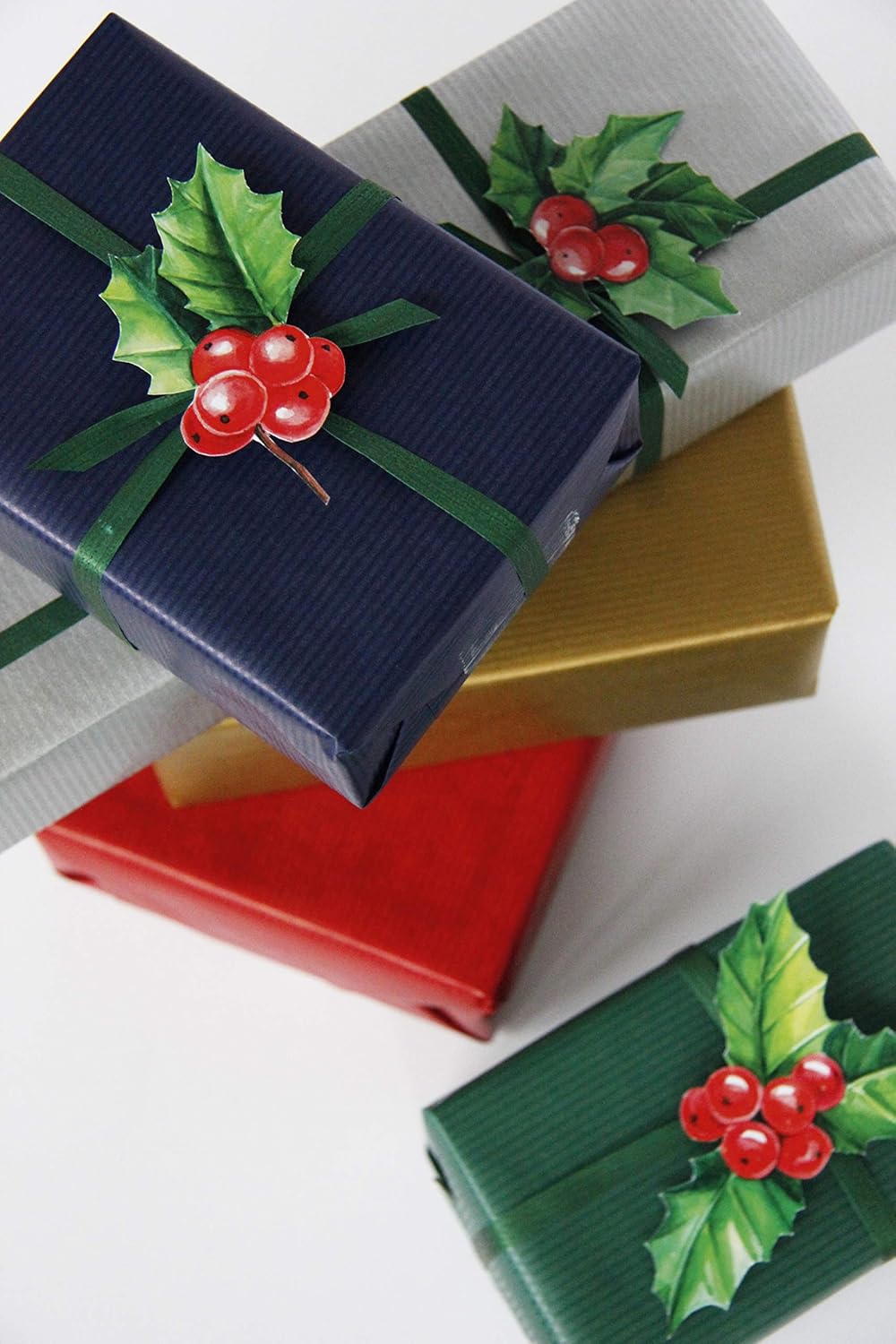 Clairefontaine - Ref 507275C - Nature Kraft Long Roll Wrapping Paper (Single Roll) - 70cm Width x 250m Length, 60gsm Ribbed Kraft Paper - Solid Gold Colour