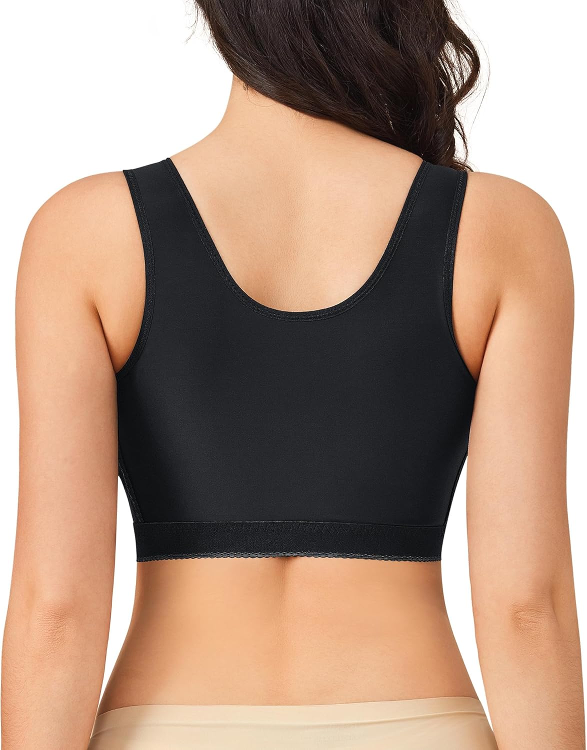 BRABIC Womens' Front Closure Post-Surgery Posture Corrector Bra Shaper Tops with Breast Support Band - Image 2