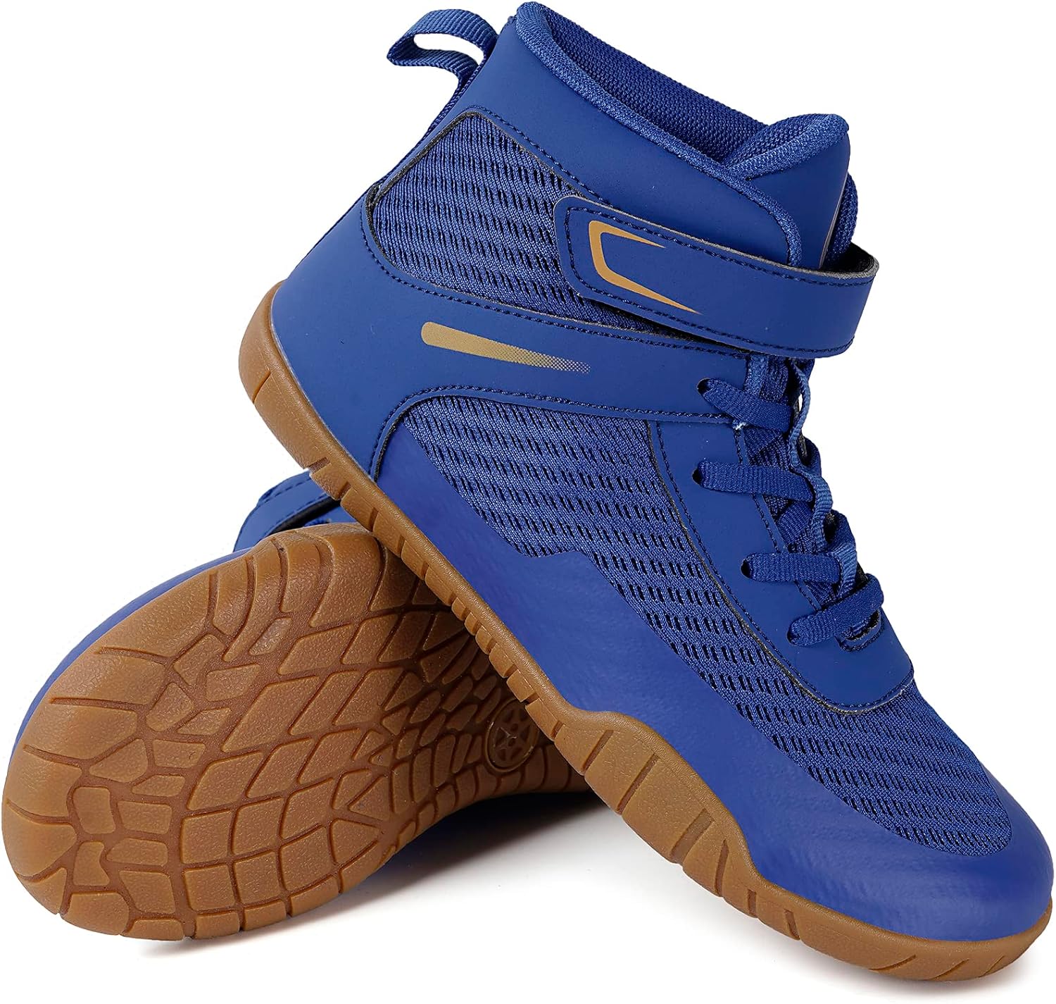 Sisttke Kids Wrestling Shoes Boys Girls Boxing Shoes Fitness Sneakers Zero Drop Sole - Image 6