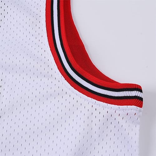 Miniatura 6 de Camiseta de baloncesto juvenil de cabra clásica 23 hiphop, fiesta temática, camisas de regalo para niños, bordado para fanáticos del baloncesto