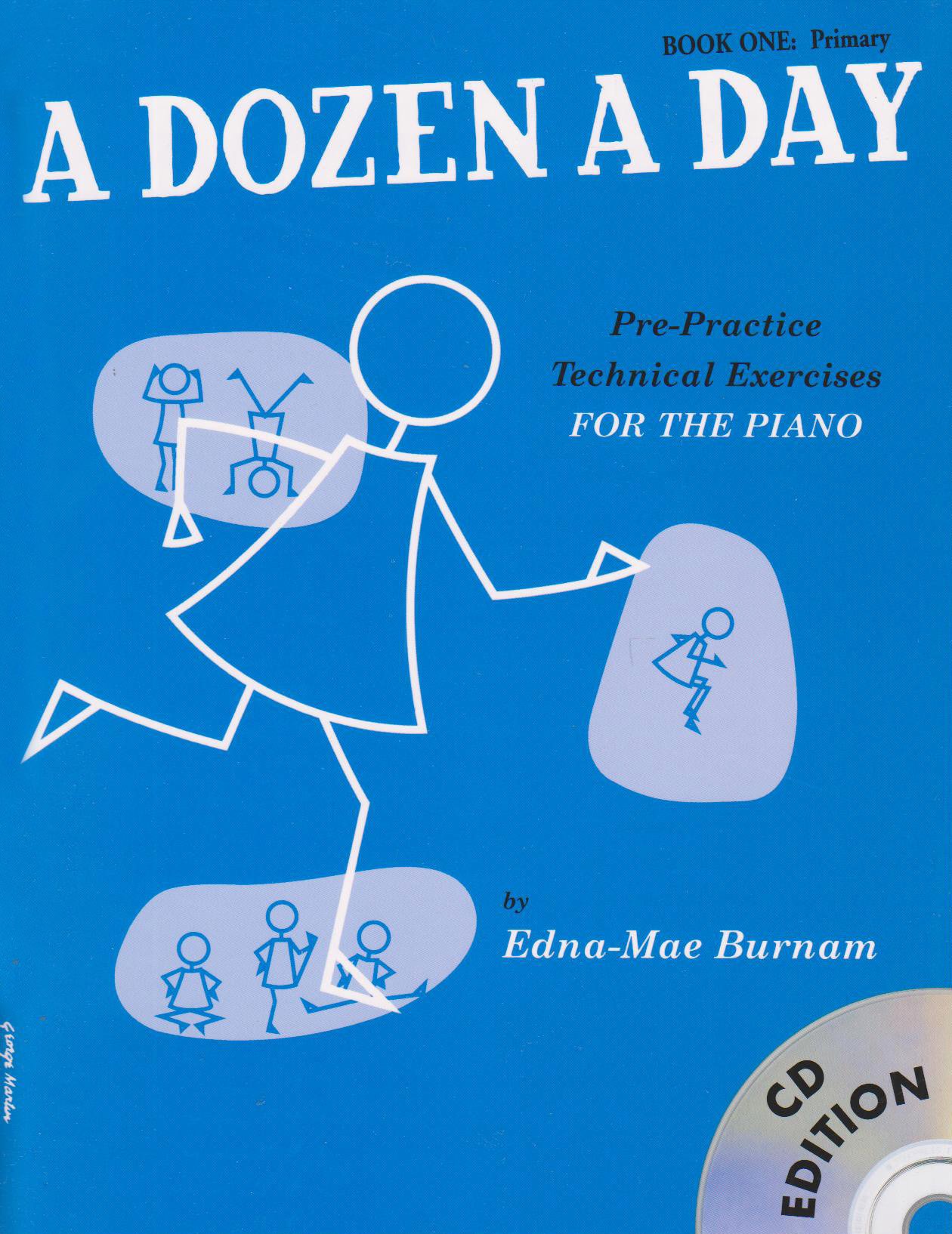 A Dozen a Day Book 1 + CD Primary (Book & CD)