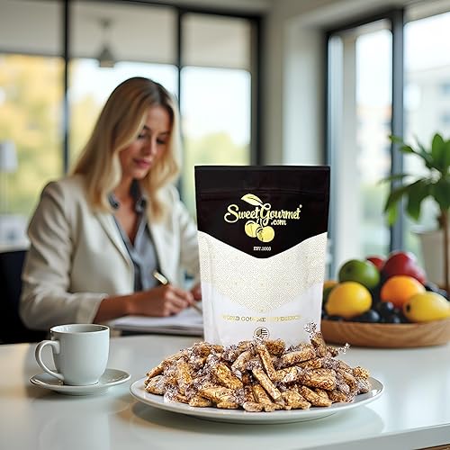 Miniatura 4 de SweetGourmet Joyva Crujiente de miel de sésamo, 16 oz