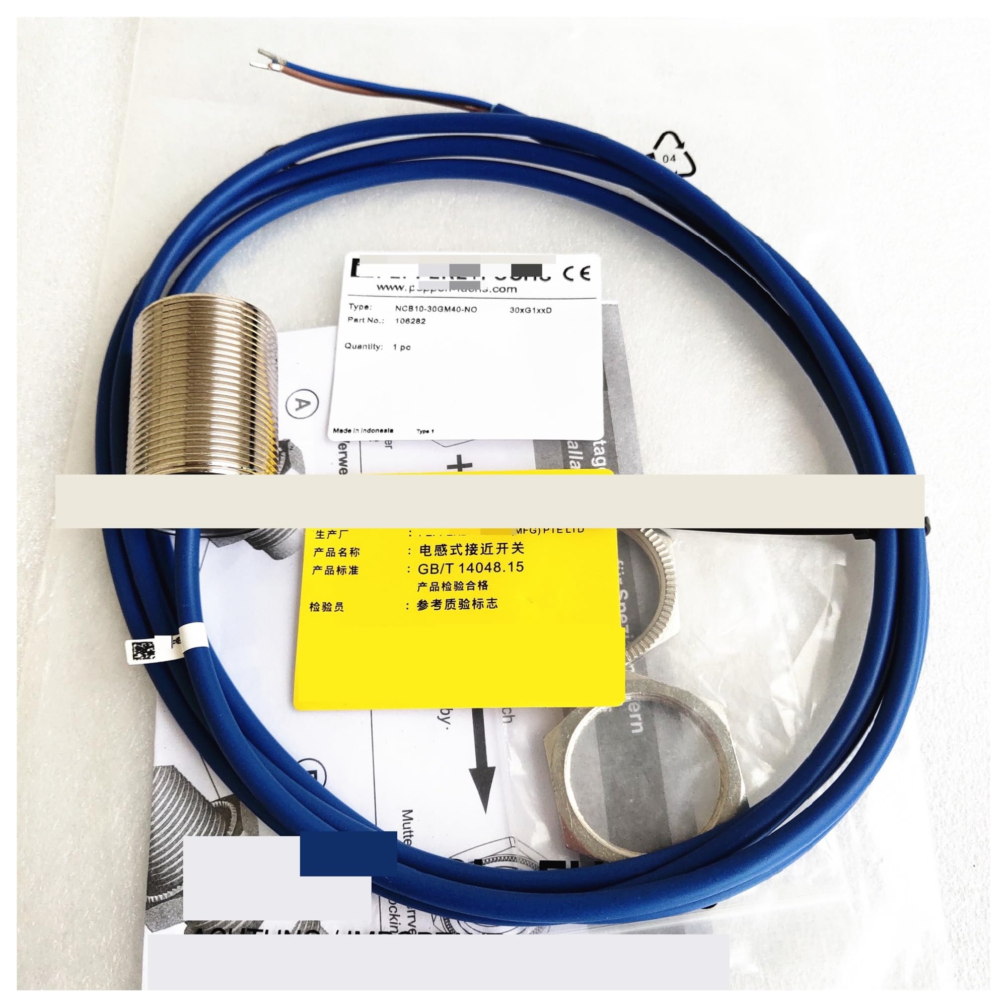 OSHZIKJII NCB10-30GM40-NO or NCB10-30GM40-Z0 Proximity Switch Sensor(NCB10-30GM40-Z0)