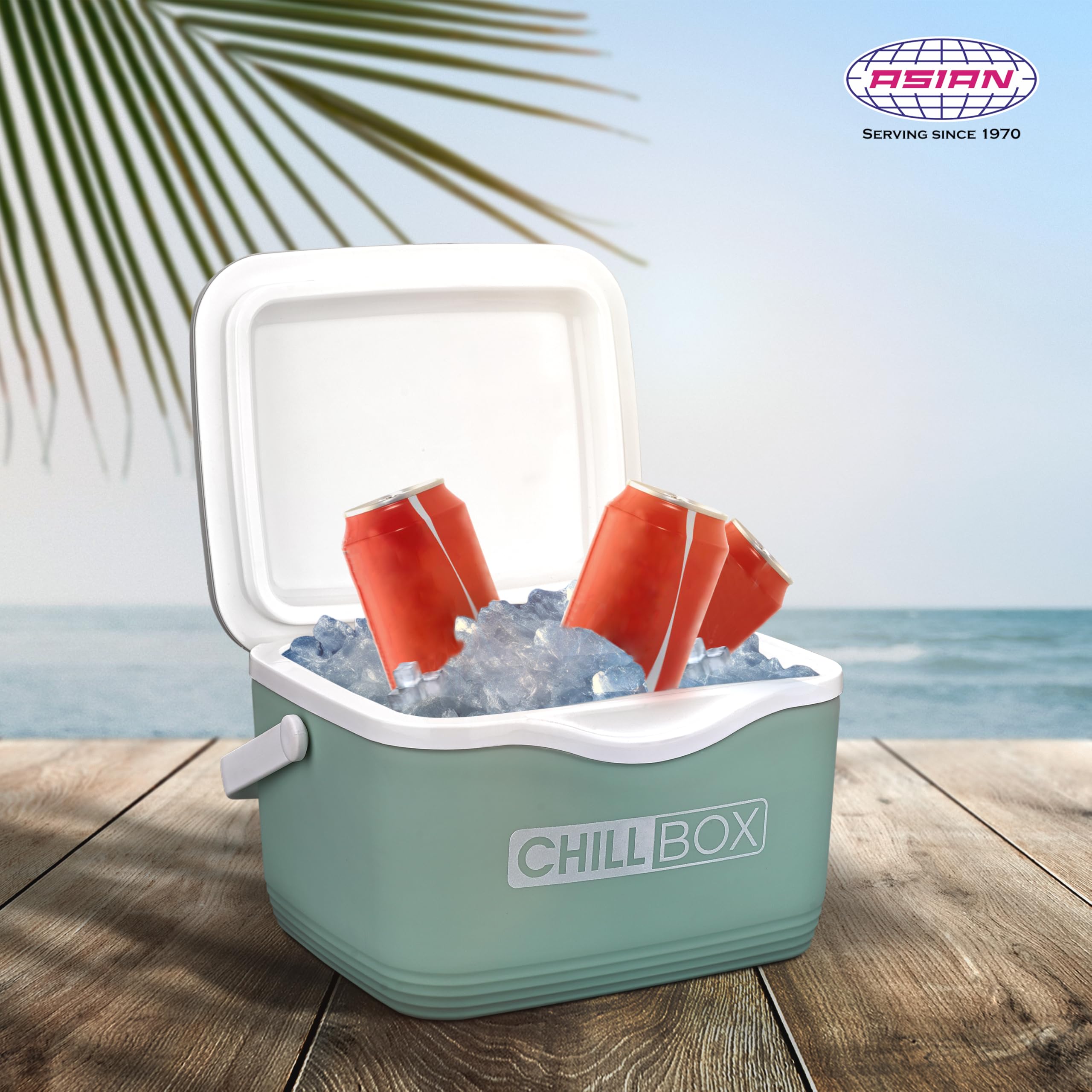 Asian Chill Box - 3.2L Insulated Cooler for Travel & Picnics -5