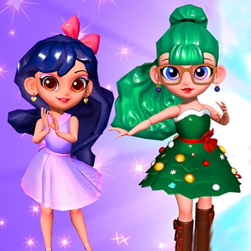 Surprise Blind Box Princess Doll Makeup Kit Unbox Labubu Salon Game: Fashion Girls Makeover Design Parlor Games