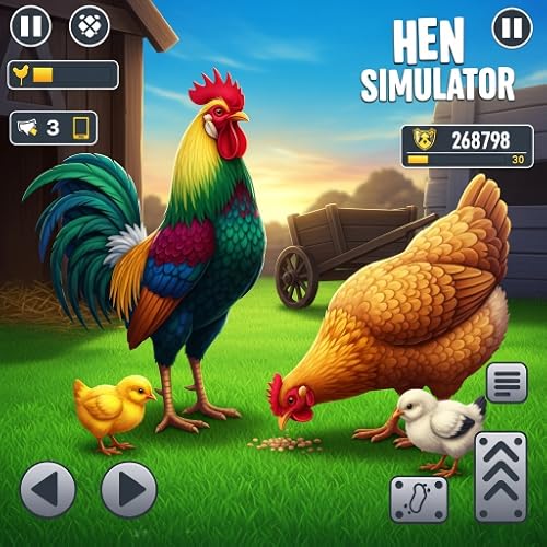 Hühnerfarm-Simulator – Hühnerzucht- und Eierproduktionsspiel