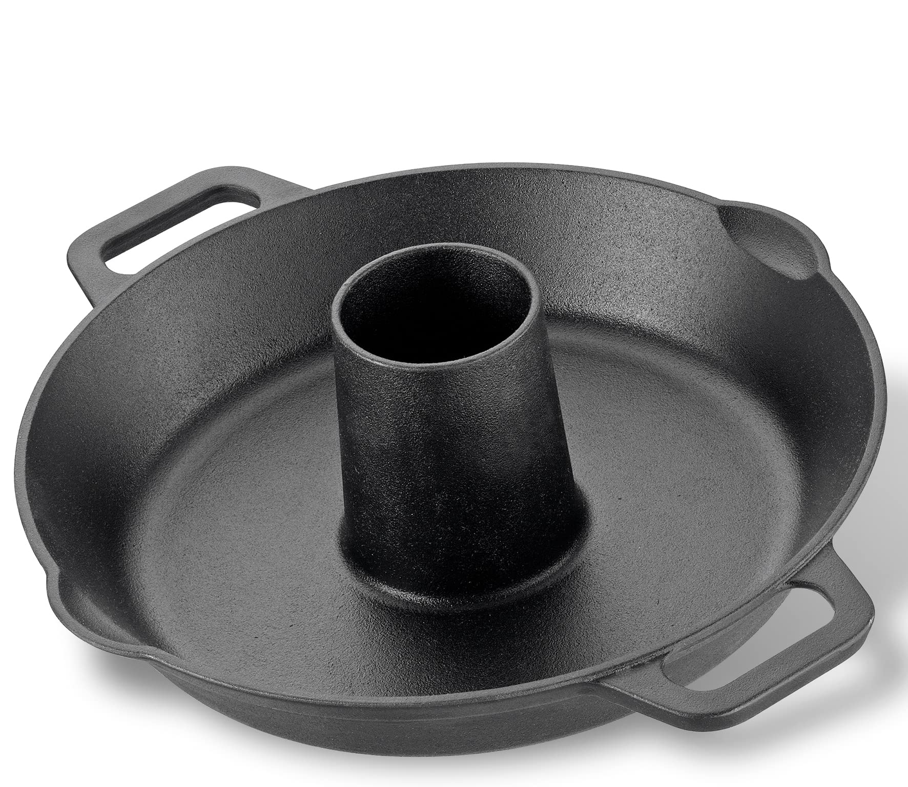 Küchenprofi Barbacoa para pollo de hierro fundido, asador de pollo, soporte para pollos, asador de aves