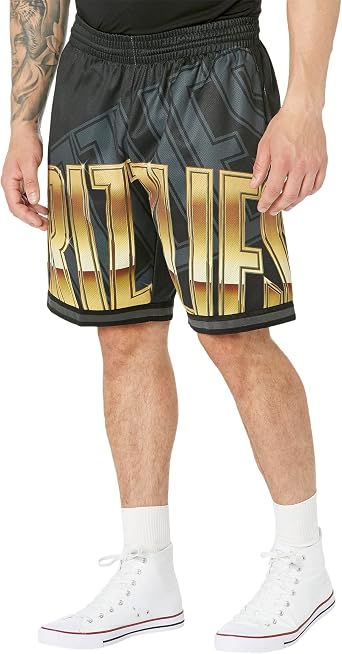 Mitchell & Ness NBA Big Face 4.0 Fashion Shorts Bulls
