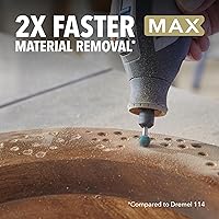 Vista 4 de Dremel 9951 Punta de Bola 11/32" Broca de Tallado Rotatorio Eléctrica - Ideal para Aplicaciones de Remoción y Alisado en Madera, Plástico, Espuma