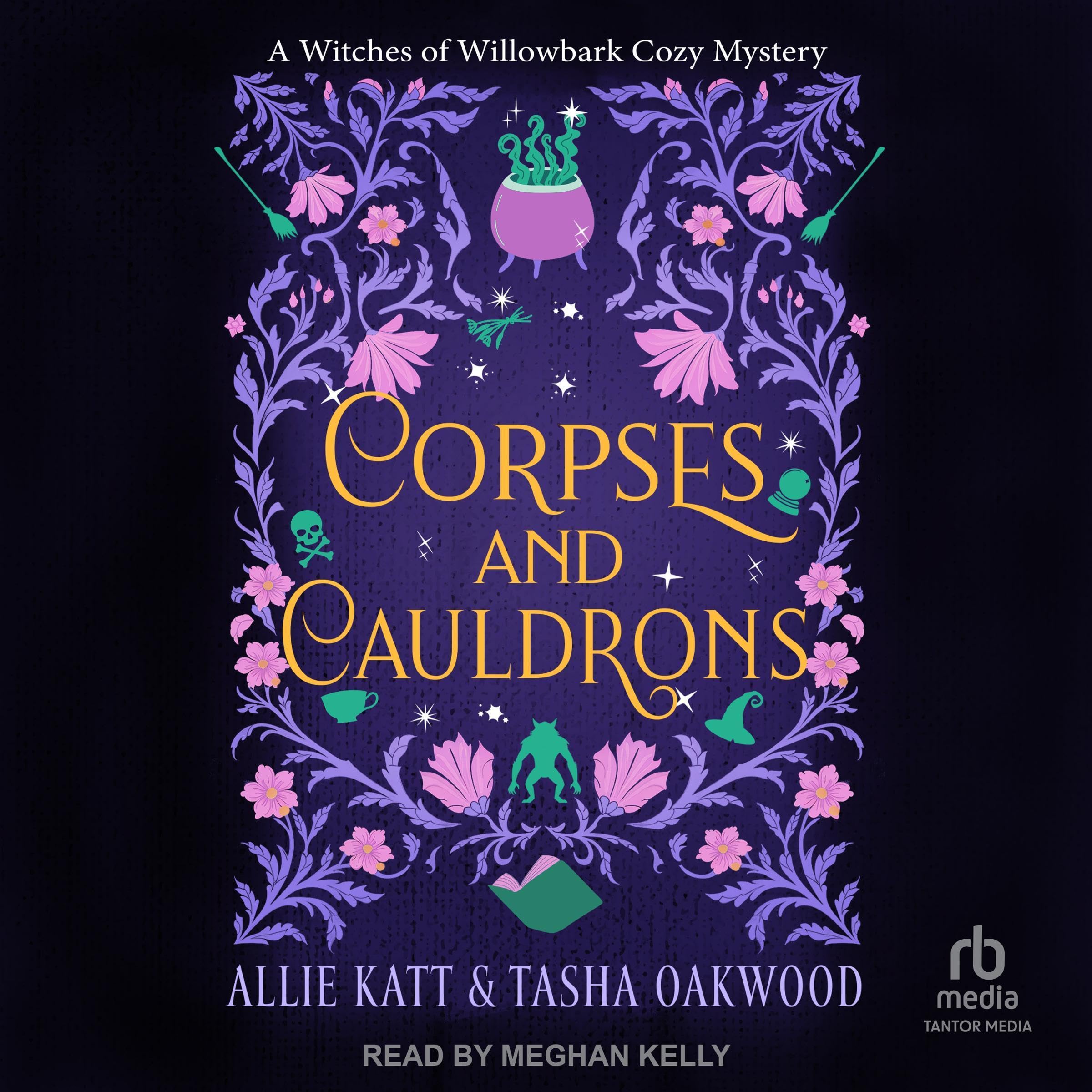 Cover art for Corpses and Cauldrons