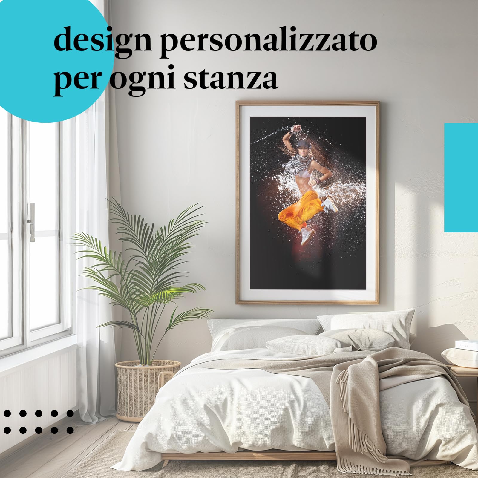 Postereck - 1936 - Hip hop, danza, musica, sport, acqua, donna, ballerina - Decorazione da Parete, Stampa Fotografica, Ideen Regalo, Stampa d'Arte - Tela - 100,0 cm x 75,0 cm