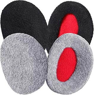 2 Pairs Ear Covers Bandless Earmuffs Ear Warmers Winter f...