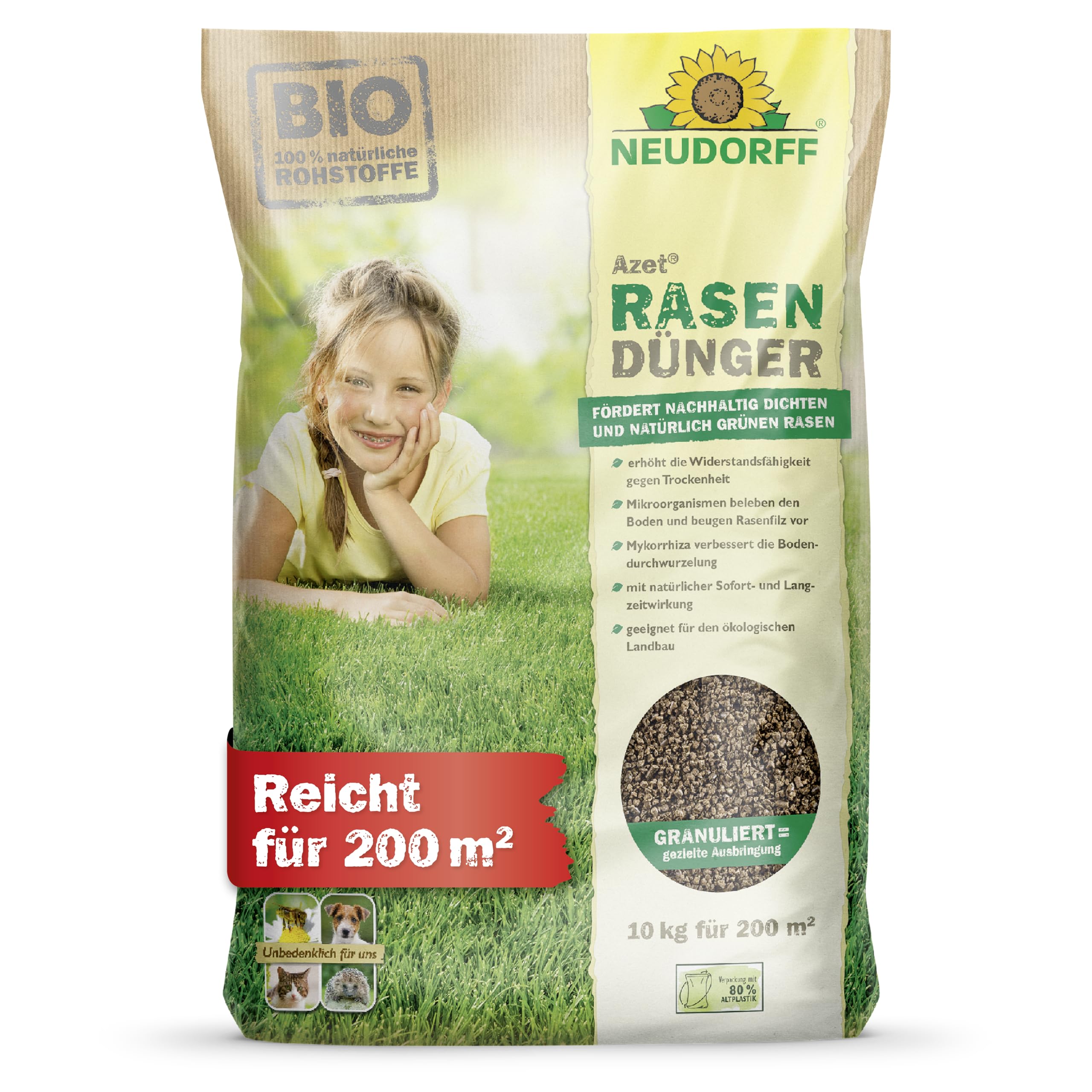 VERDURMAX 4 Kg Vertikutier-Mix 3in1  RSM Nachsaat Mit Startdnger &  Bodenaktivator Fr Dichten Rasen