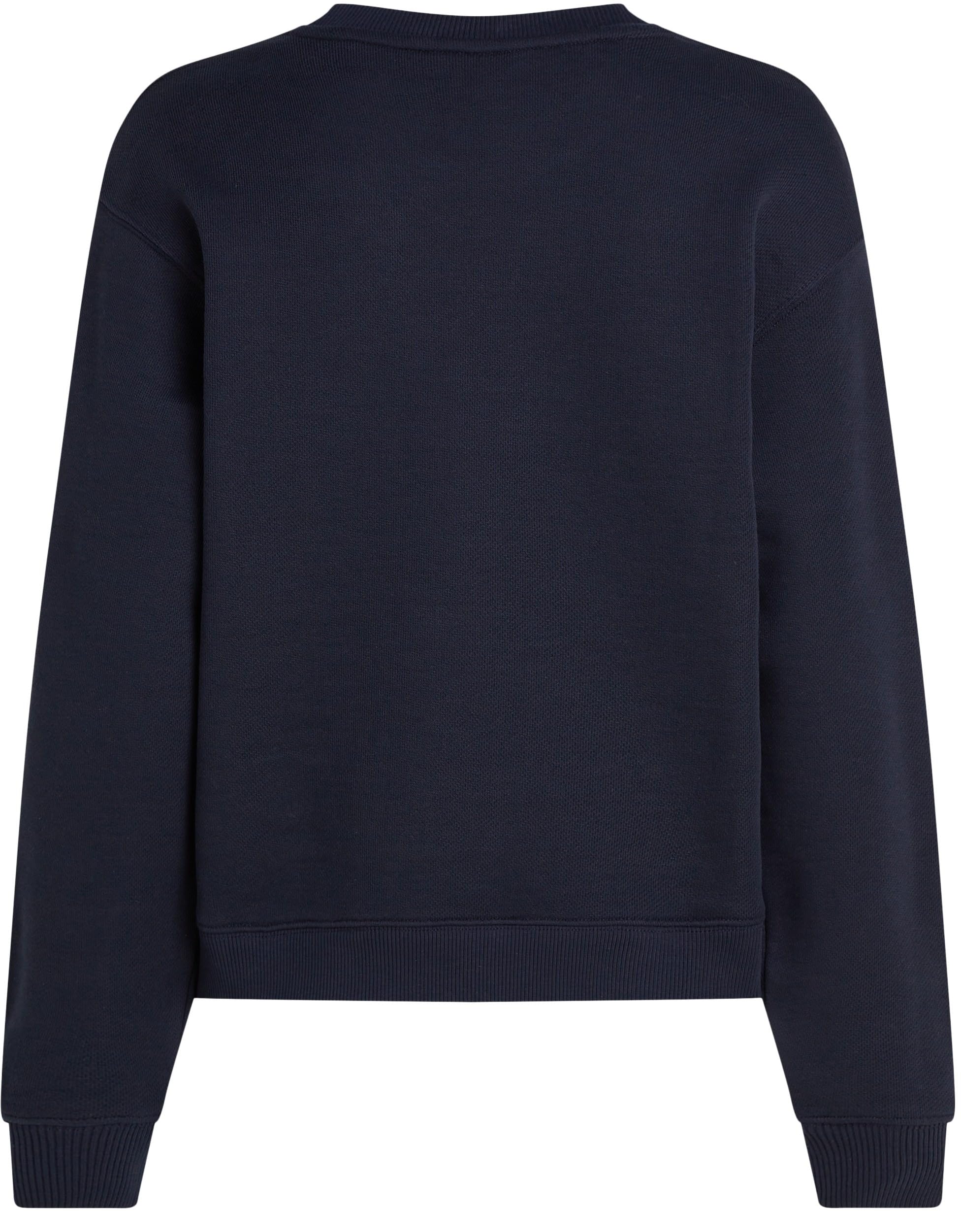 Tommy Hilfiger Mdrn Reg Script C-nk Swtshrt Ww0ww43574 Sudadera de Cuello Redondo Mujer (Pack de 1)