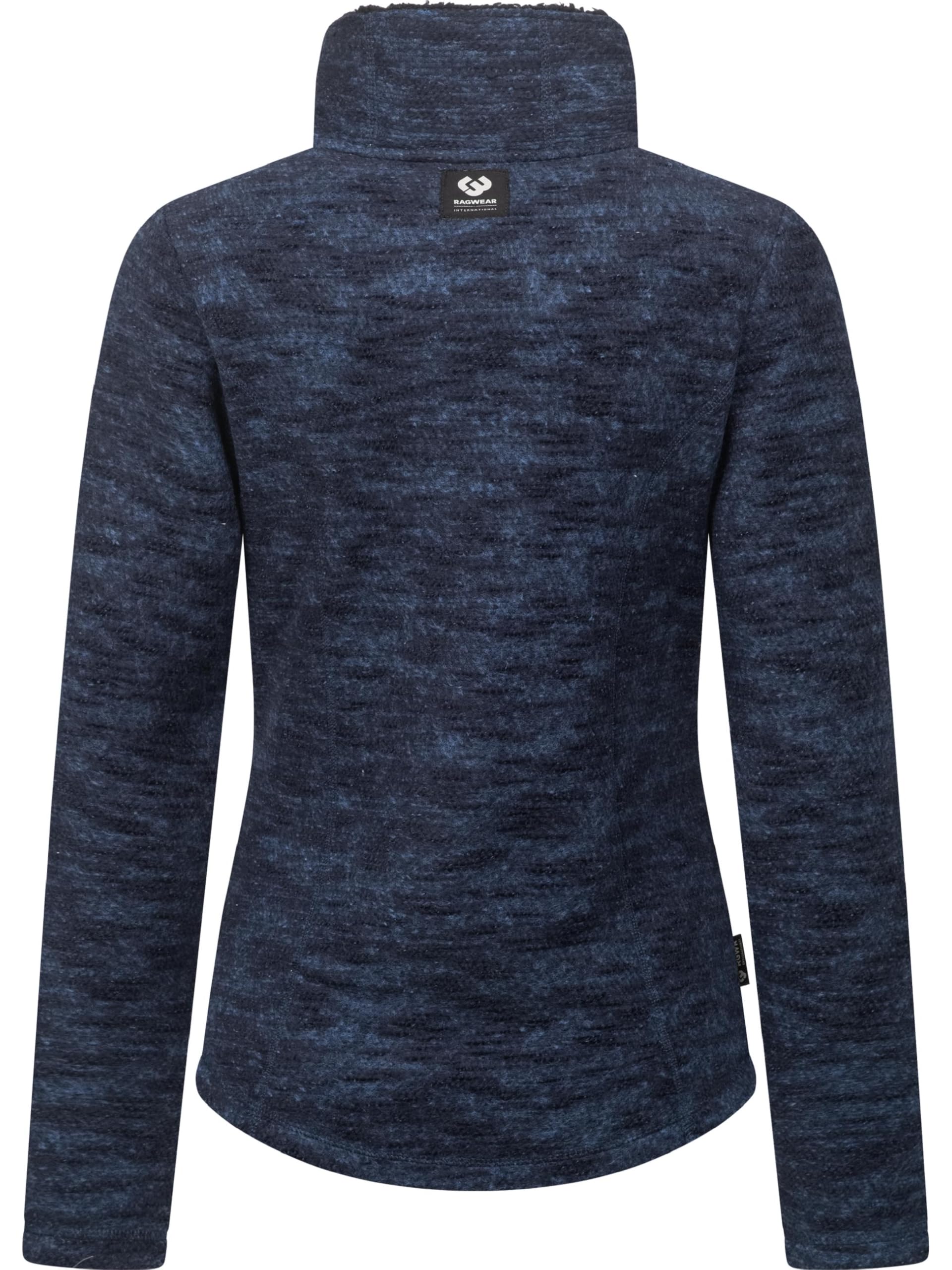 Ragwear Damska bluza z dzianiny z podszewką pluszową Saskie Melange YOUMODO XS-3XL