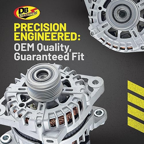 Miniatura 6 de DB Electrical Alternador 400-40126 compatible con/reemplazo para Kia Optima Ir/If 2014-15; 12 voltios; 150 amperios, Fg15S110