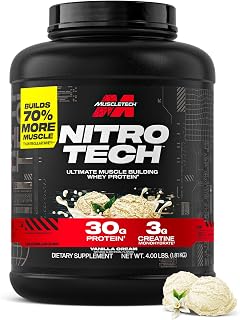 MuscleTech Vanilla Cream Whey Protein Powder