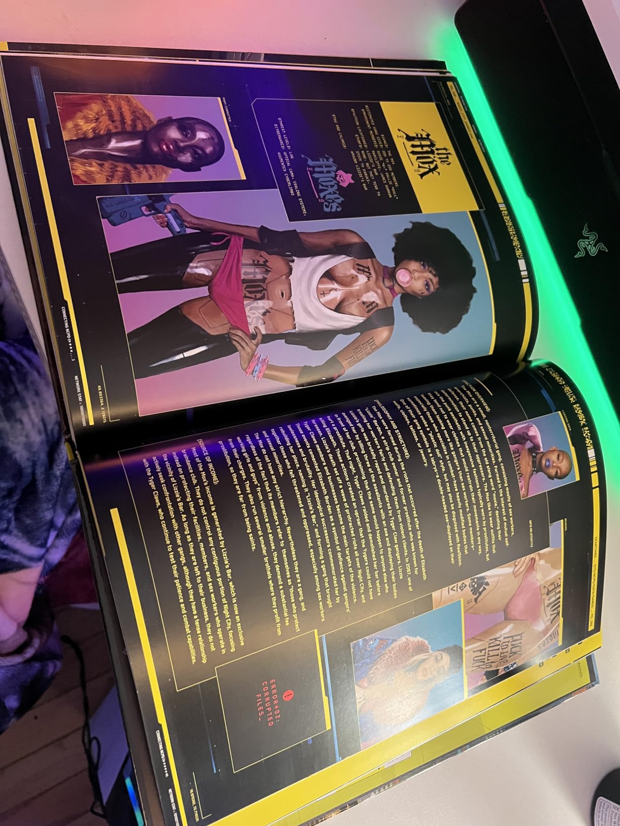 Are you a fan of video game lore? Look no further, choom.