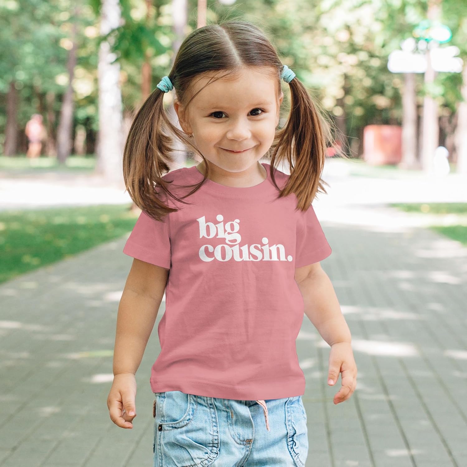 Bold Big Cousin T-Shirts for Girls and Boys Fun Family Outfits