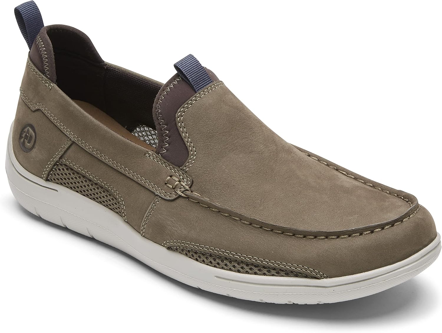 Dunham Men's Fitsmart Loafer Flat, Breen Nubuck, 14