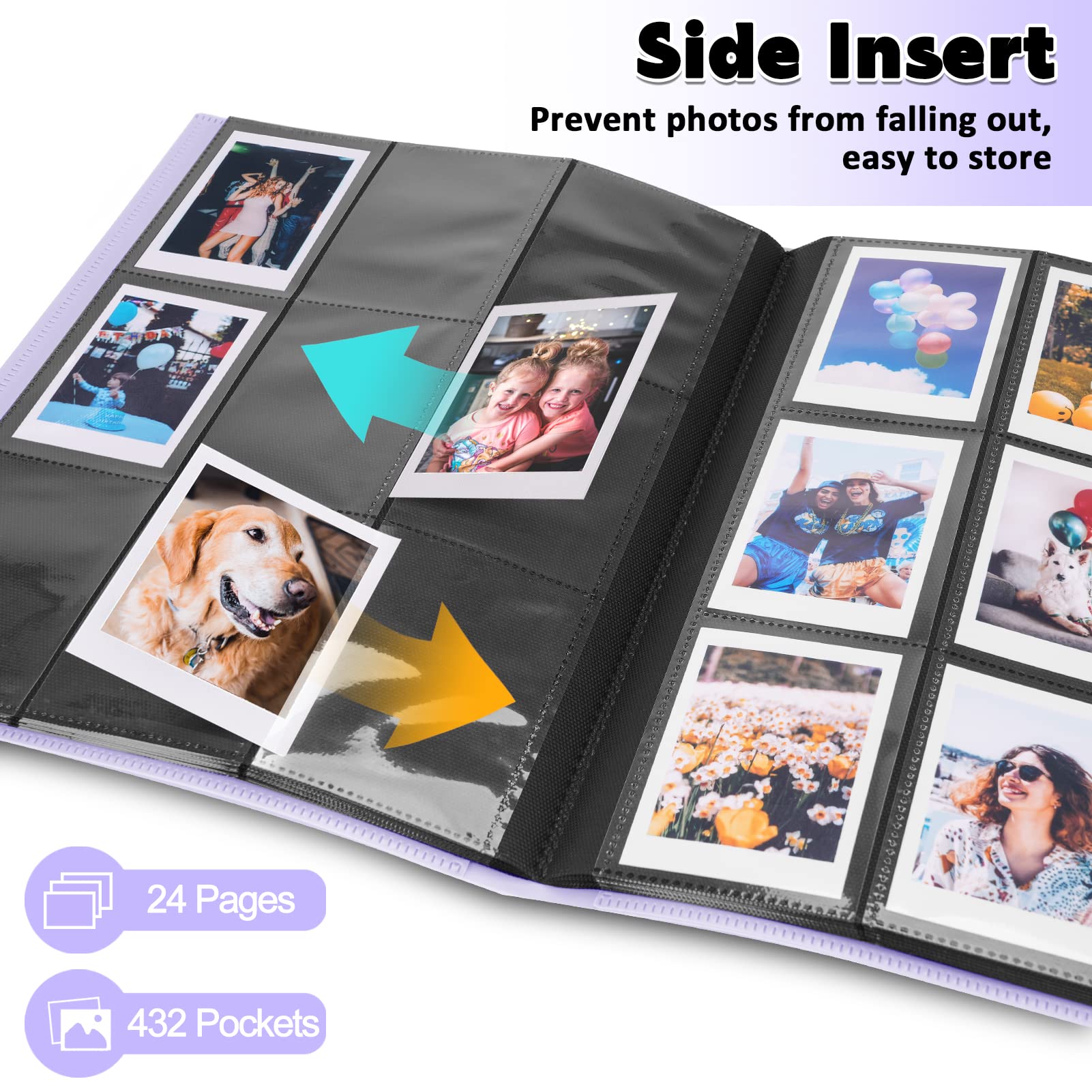 FORETOY Photo Album with 432+1 Pockets for 3" Film - Image 4