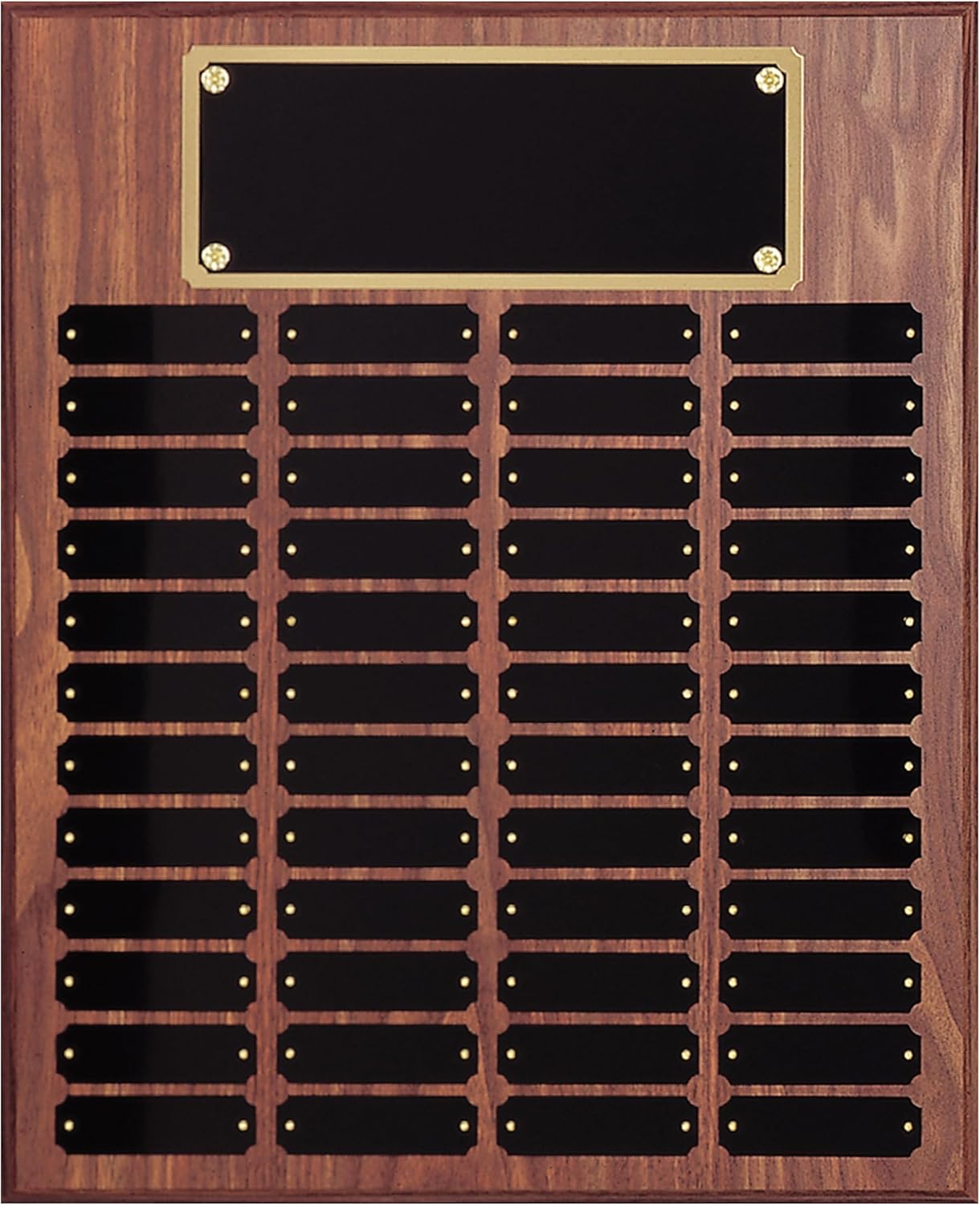 SHOP AWARDS AND GIFTS Perpetual Plaque Award Multiple Name Plate Holder Board