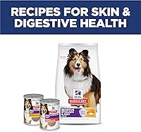 Vista 10 de Hill's Science Diet comida para perros adultos, estómago sensible y piel seca, Regular