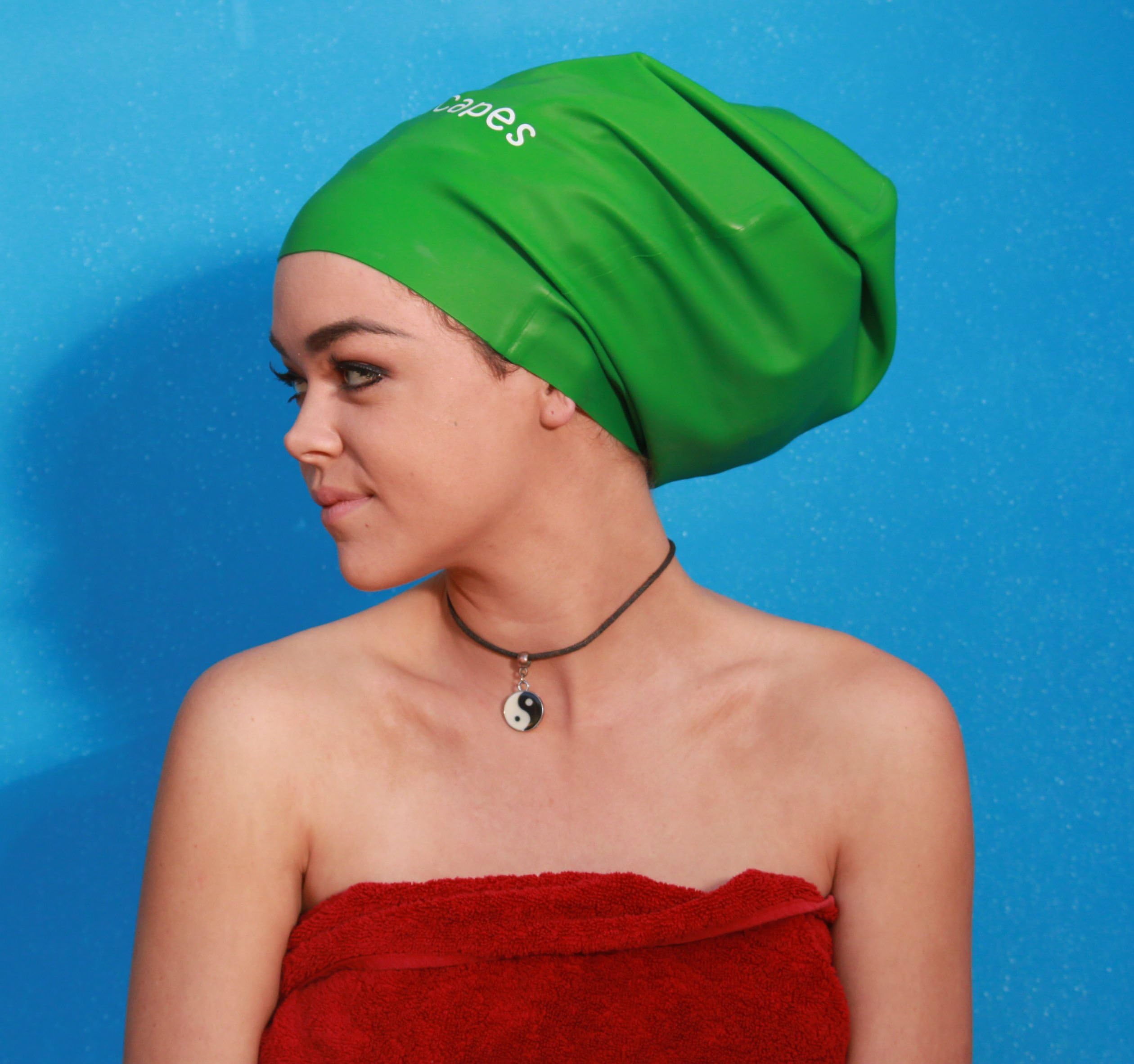 Dreadlock Swim Cap (Green)