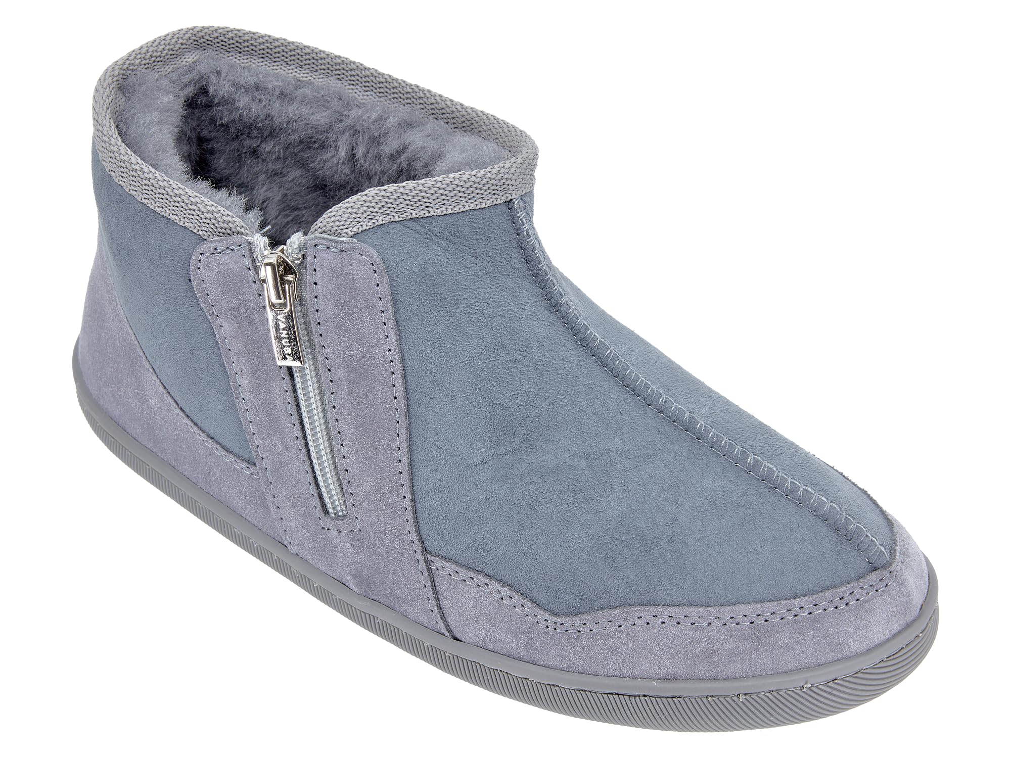 Vanuba Handgemacht Lammfell Warme Hausschuhe Damen Winter Kuschel Pantoffeln Damen Geschlossen Hüttenschuhe Damen Hausschuhe