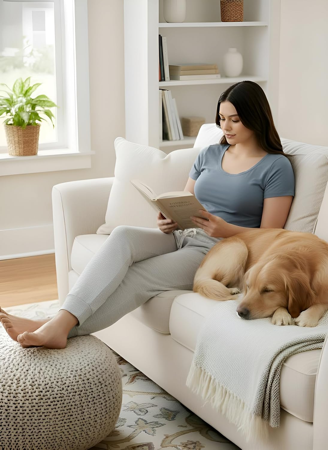 Emmalise Women Plus Size Tops Short Sleeves Scoop Neck Shirts Bundle Deal Pack - Image 7