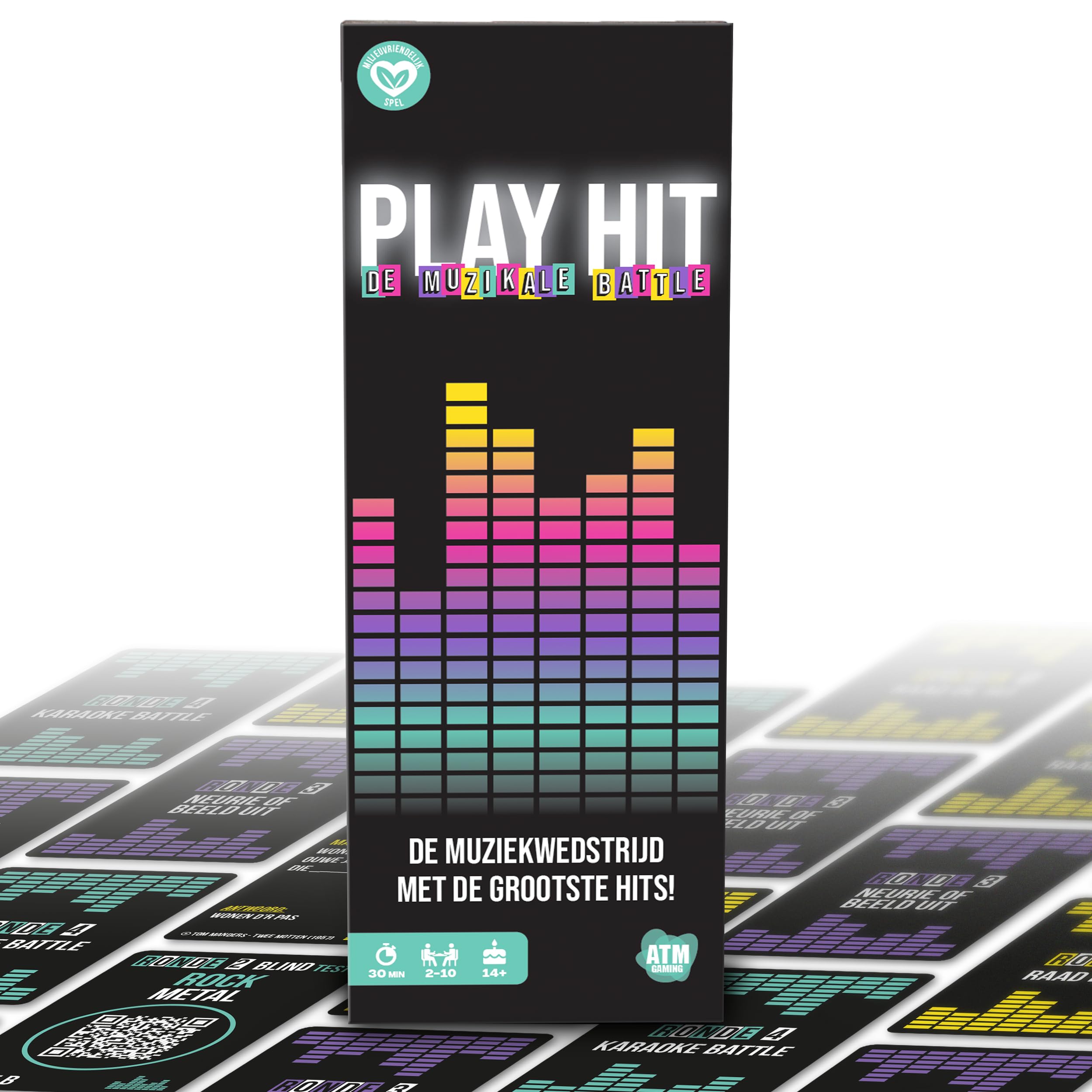 Play HIT – Musical game for adults and teenagers – karaoke quiz for parties – 2 to 10 players – Fun and dynamic – Perfect for game nights, families and friends — image 1