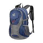 WATERFLY Lightweight Packable Hiking Backpack: 30L Foldable Travel Daypack Ultralight Camping Day Pack for Woman Man