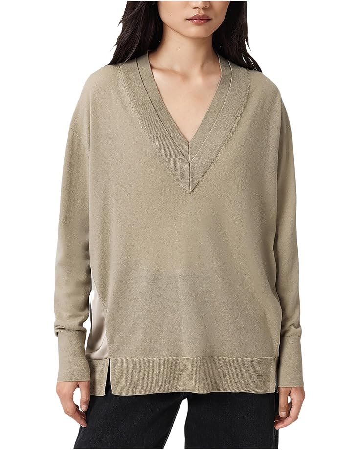 AllSaints Bern Panel V-neck - Main View