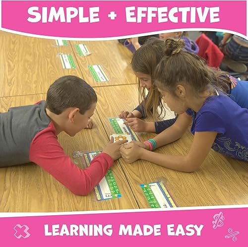 Miniatura 5 de Kakooma SR PowerPack Juegos de matemáticas (grados 3-5) – Juego de 3 juegos de cartas divertidos y educativos – Perfecto para el aprendizaje en