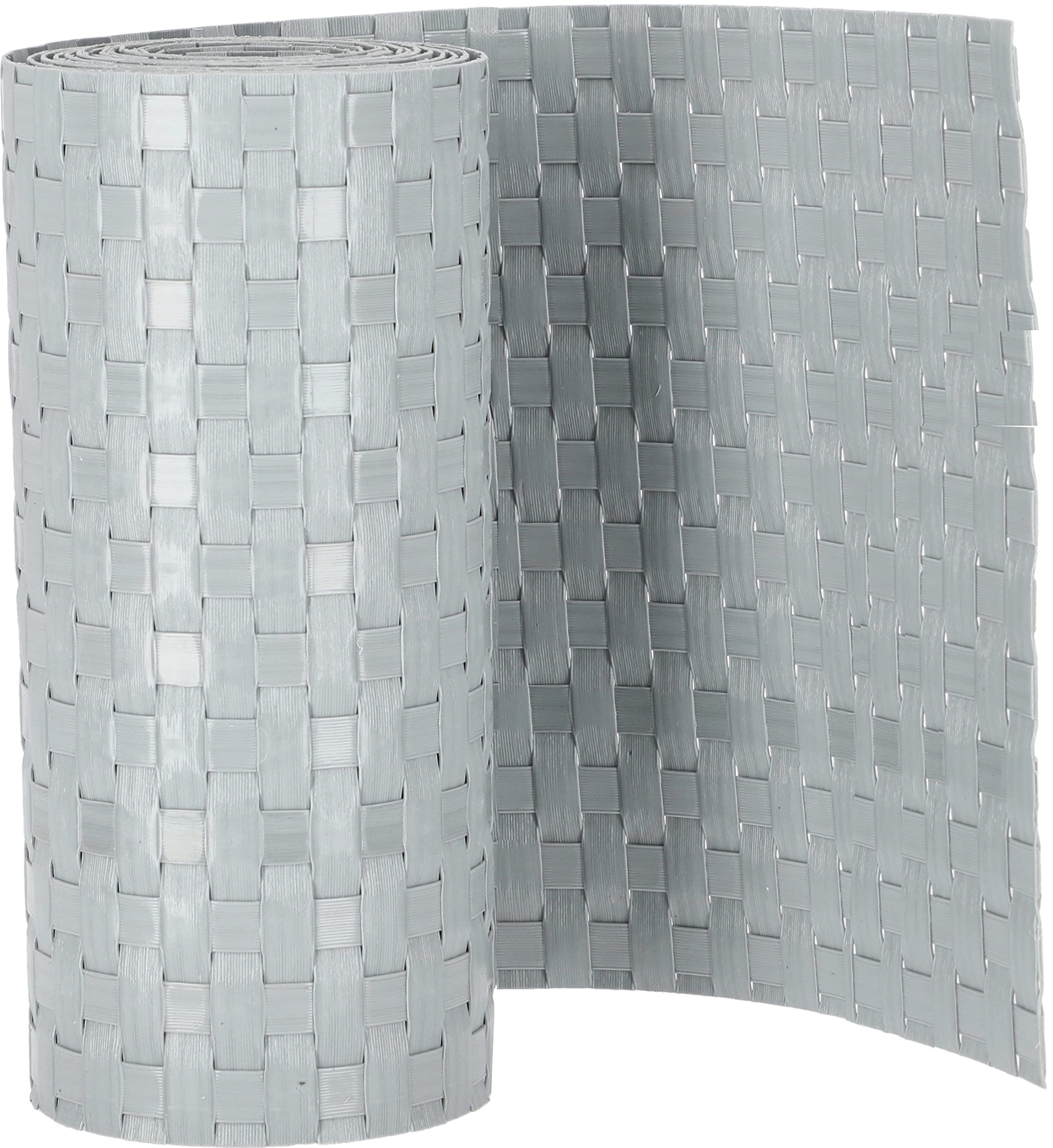 Brise vue brise vent balcon appartement jardin marron H.0,75 x L.9,5 M