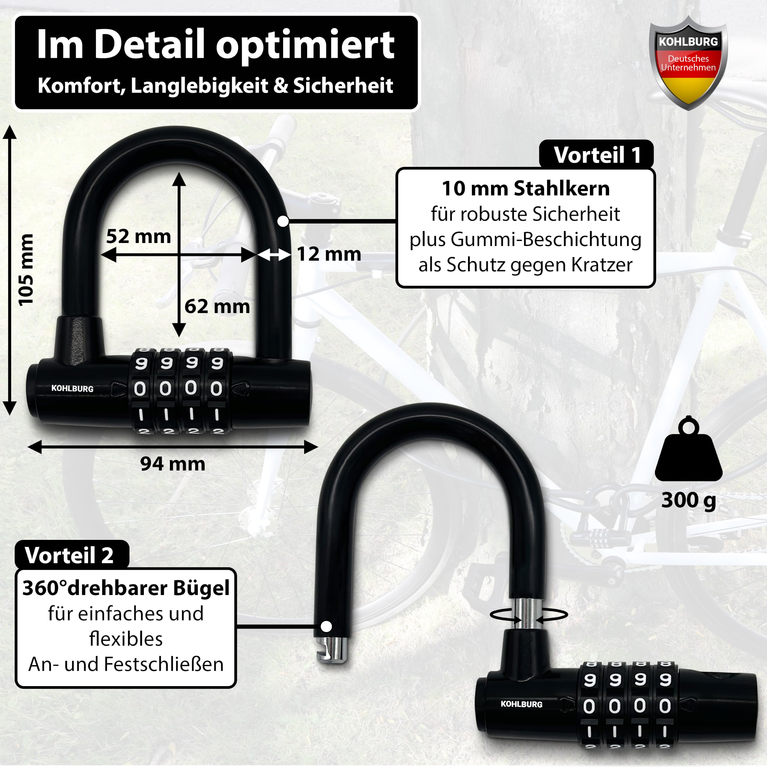 Kohlburg Piccoli numeri serratura ad arco